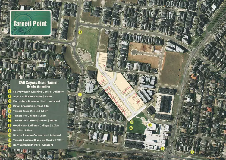 Third view of Homely land listing, LOT 28, 840 Sayers Road, Tarneit VIC 3029