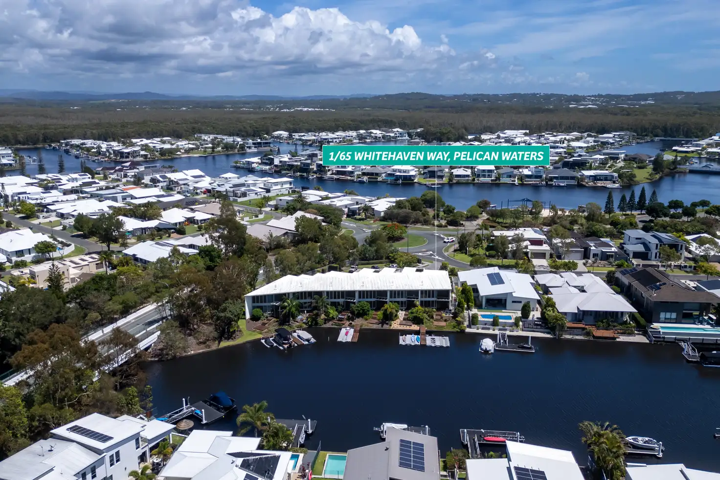 Main view of Homely house listing, 1/65 Whitehaven Way, Pelican Waters QLD 4551