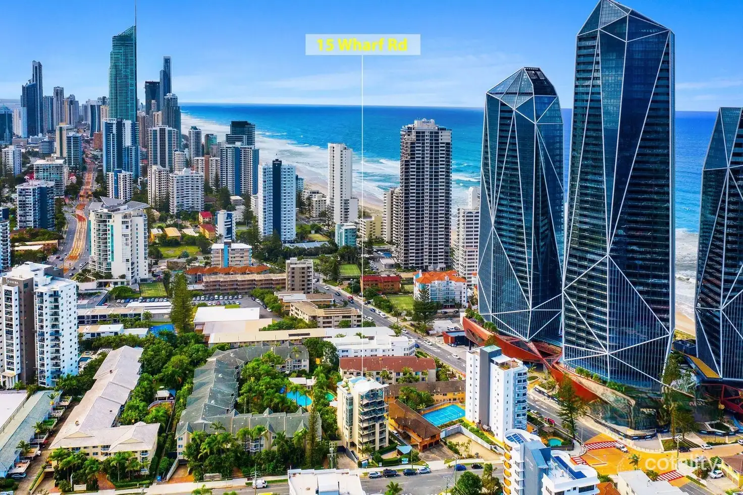Main view of Homely unit listing, 14/15 Wharf Road, Surfers Paradise QLD 4217