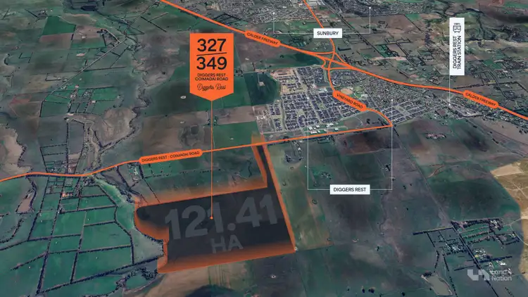 Second view of Homely land listing, 327-349 Diggers Rest-Coimadai Road, Diggers Rest VIC 3427