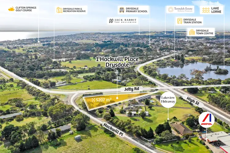 Third view of Homely land listing, 1 Hackwill Place, Drysdale VIC 3222