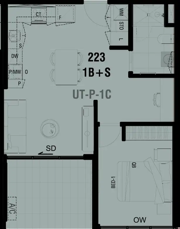 Second view of Homely apartment listing, 223/626 Heidelberg Road, Alphington VIC 3078