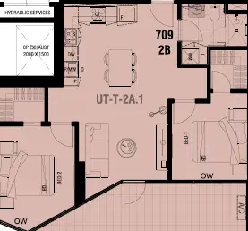 Second view of Homely apartment listing, 709/626 Heidelberg Road, Alphington VIC 3078