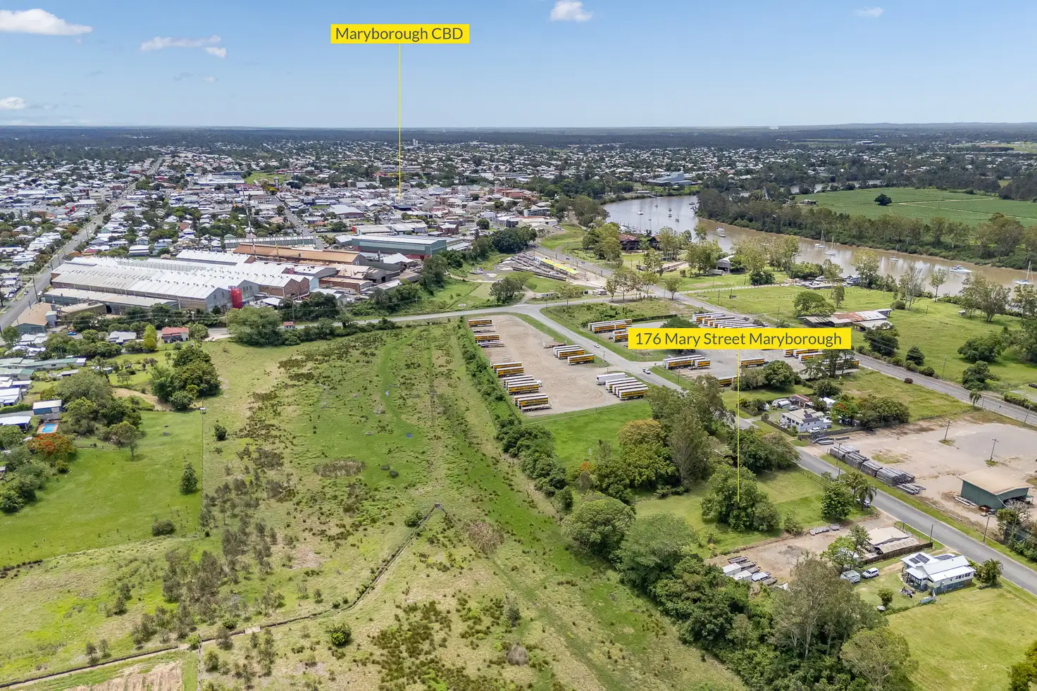 Main view of Homely land listing, 176 Mary Street, Maryborough QLD 4650