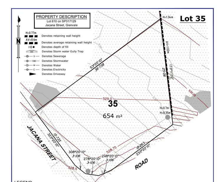 Second view of Homely land listing, LOT 35, 50 Jacana Street, Glenvale QLD 4350