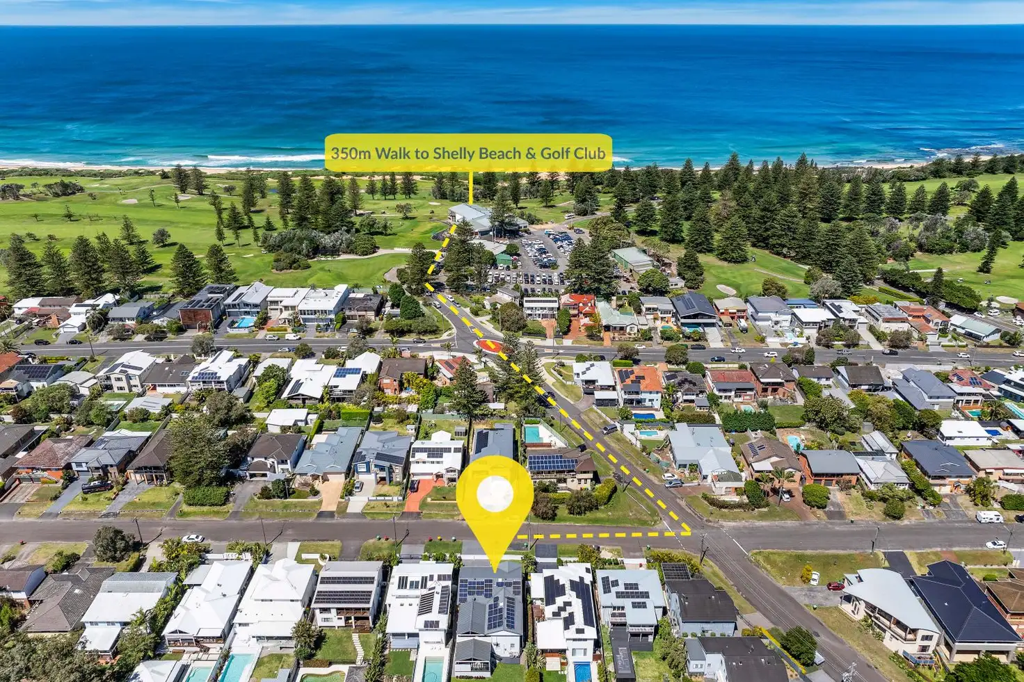 Main view of Homely house listing, 45 Bellevue Street, Shelly Beach NSW 2261