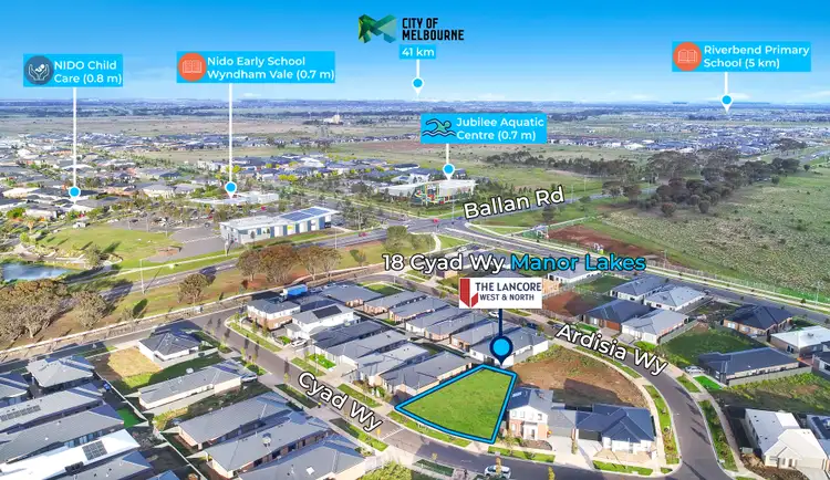 Third view of Homely land listing, 18 Cyad Way, Manor Lakes VIC 3024