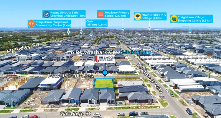Second view of Homely land listing, 3 Powderbark Cresent, Mickleham VIC 3064