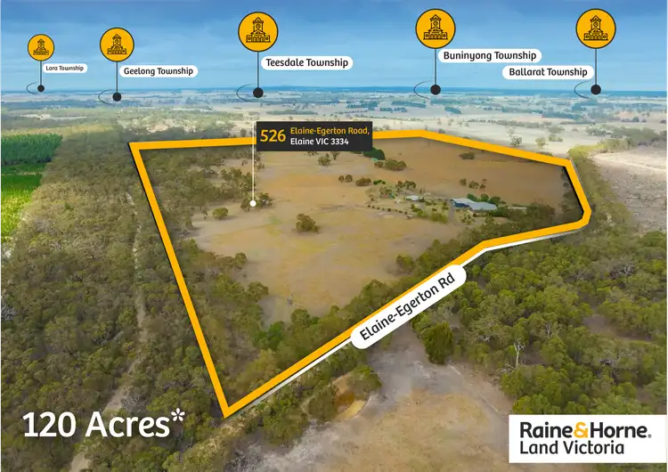 Second view of Homely rural property listing, 526 Elaine-Egerton Road, Elaine VIC 3334