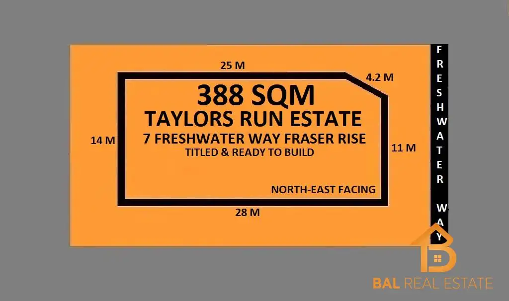 Main view of Homely land listing, 7 Freshwater Way, Fraser Rise VIC 3336