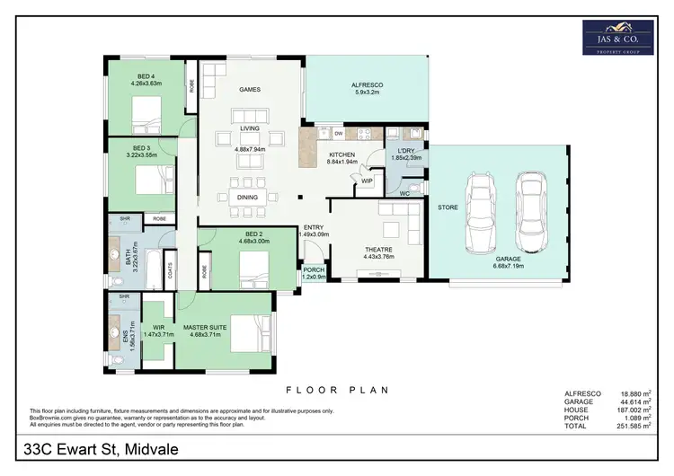 Second view of Homely house listing, 33C Ewart Street, Midvale WA 6056