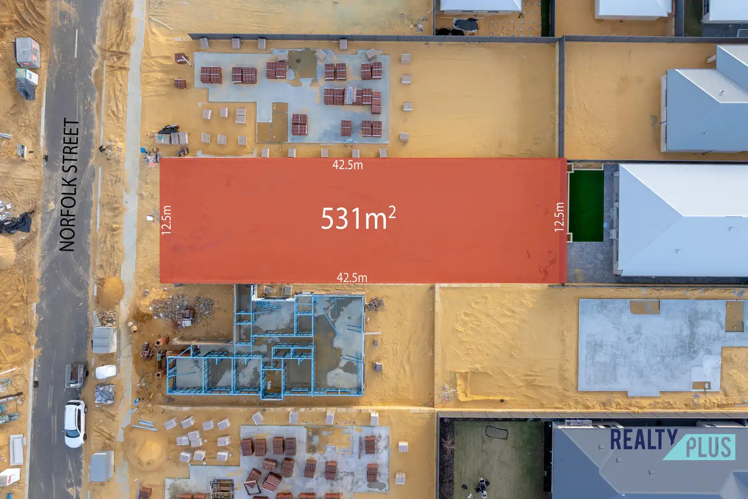 Main view of Homely land listing, 45 Norfolk Street, Hammond Park WA 6164