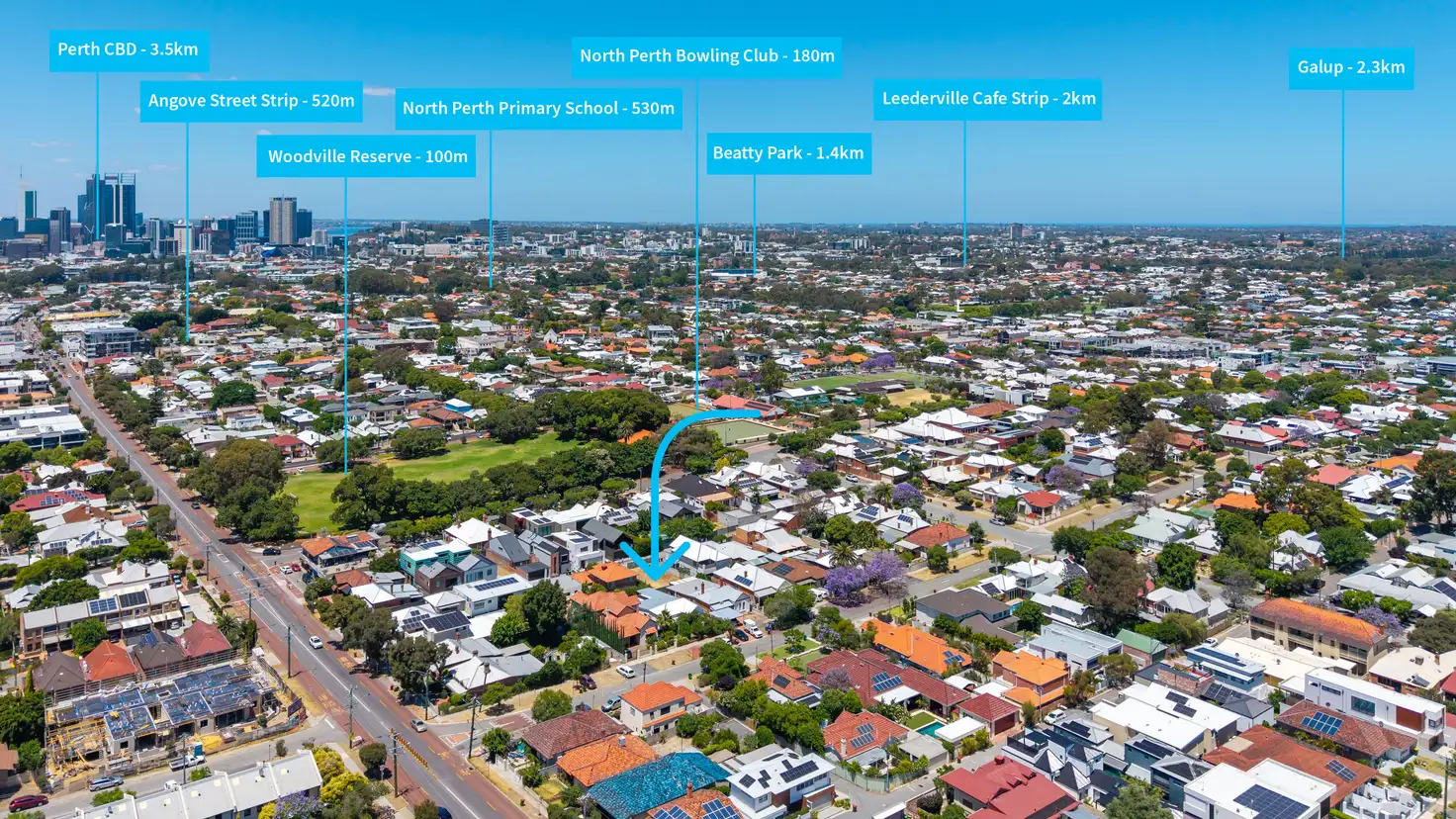 Main view of Homely land listing, 8 Fiore Lane, North Perth WA 6006