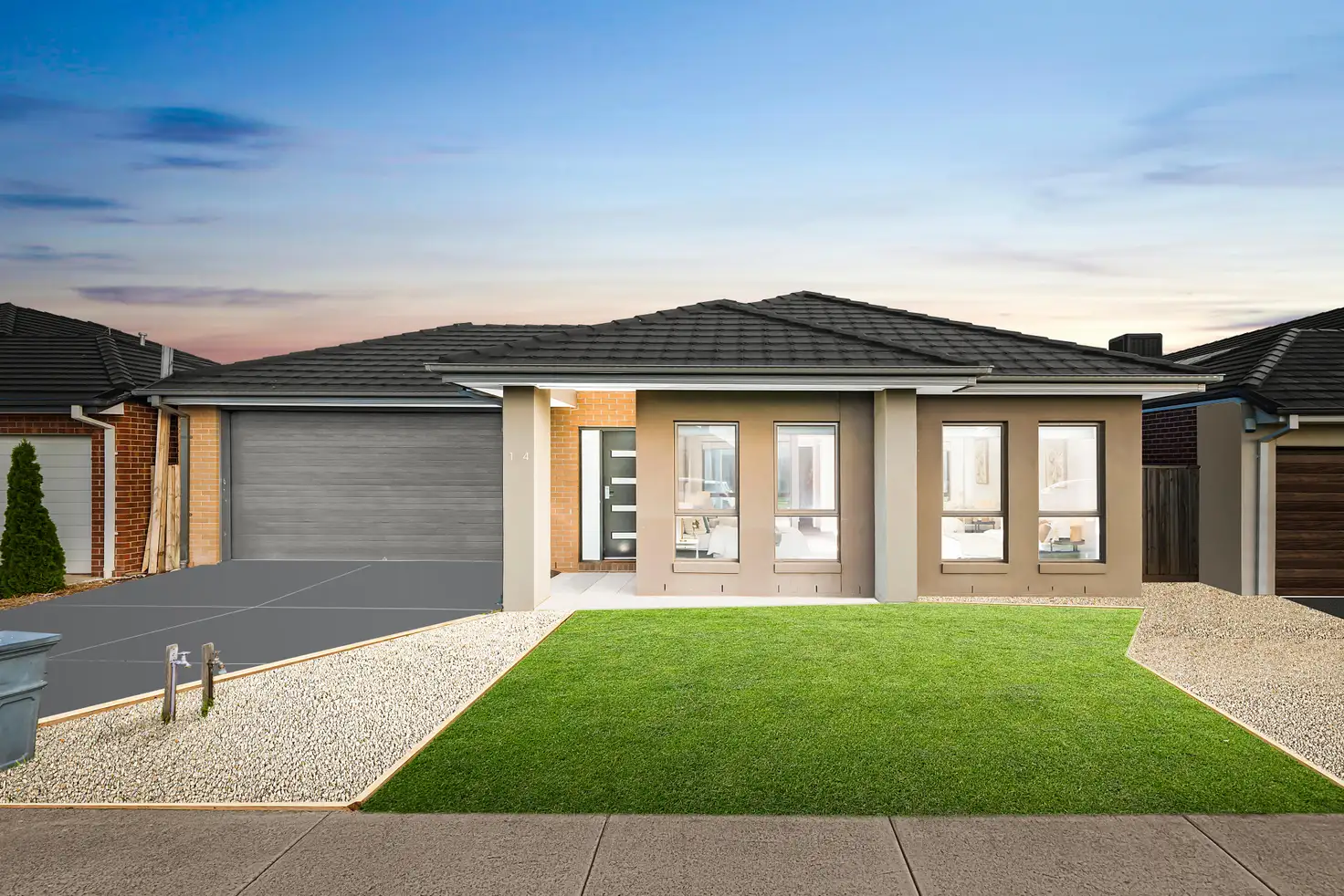 Main view of Homely house listing, 104 Spearmint Boulevard, Manor Lakes VIC 3024