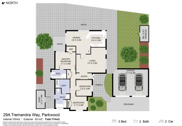 Second view of Homely house listing, 29A Tremandra Way, Parkwood WA 6147