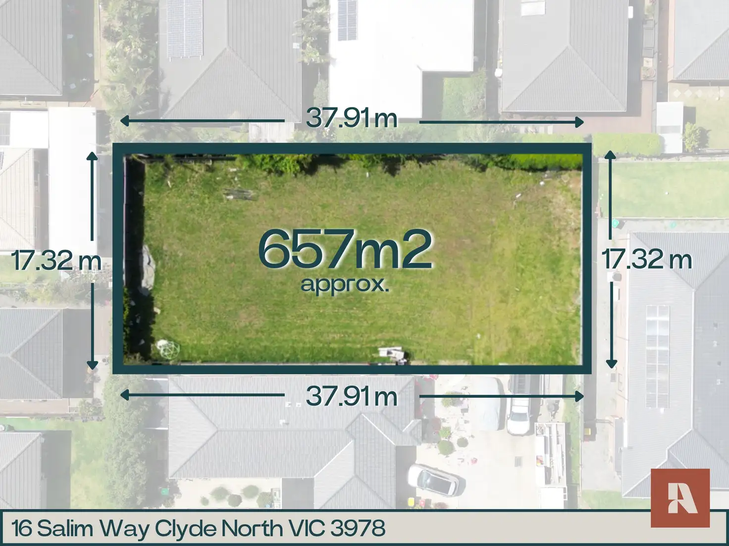 Main view of Homely land listing, 16 Salim Way, Clyde North VIC 3978