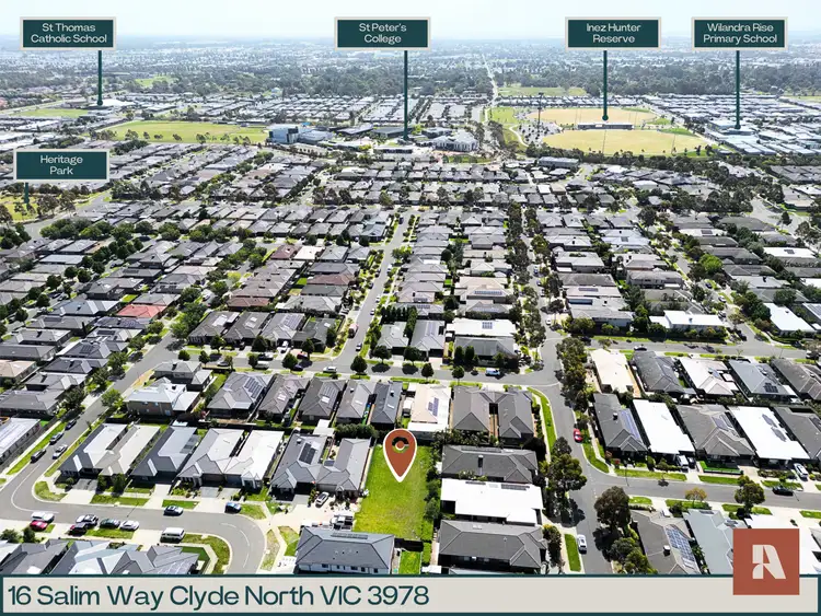 Third view of Homely land listing, 16 Salim Way, Clyde North VIC 3978