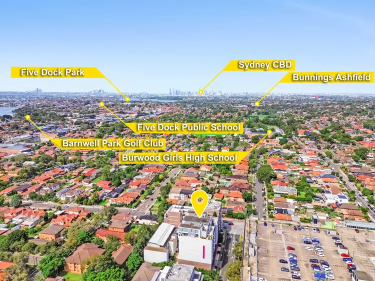 Fifth view of Homely apartment listing, B203/5 Wilga Street, Burwood NSW 2134