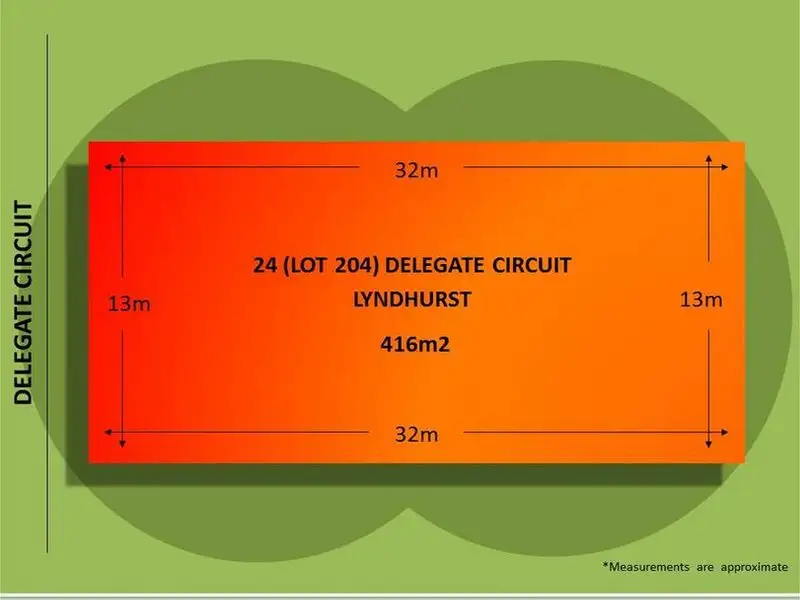 Main view of Homely land listing, 24 Delegate Circuit, Lyndhurst VIC 3975