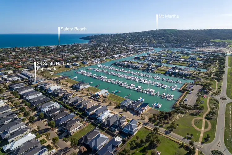 Main view of Homely land listing, 26 South Harbour Esplanade, Safety Beach VIC 3936