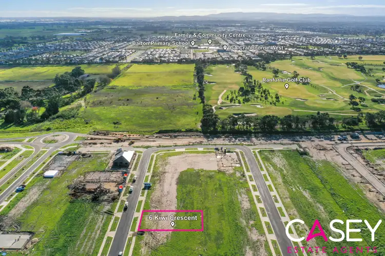Second view of Homely land listing, 6 Kiwi Crescent, Cranbourne South VIC 3977