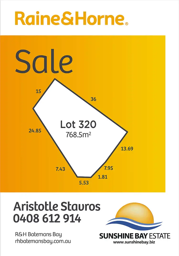 Lot 320 Brooke Way, Sunshine Bay NSW 2536