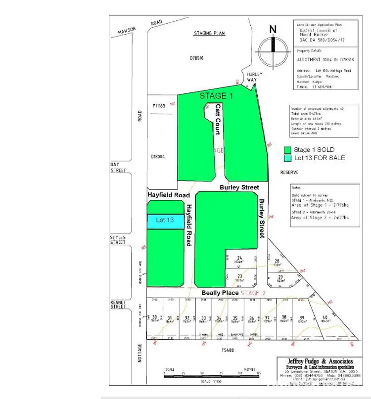 Second view of Homely land listing, Lot 13 Hayfield Road, Meadows SA 5201