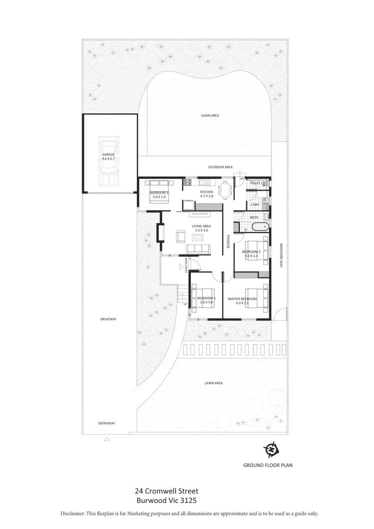 Seventh view of Homely house listing, 24 CROMWELL STREET, Burwood VIC 3125