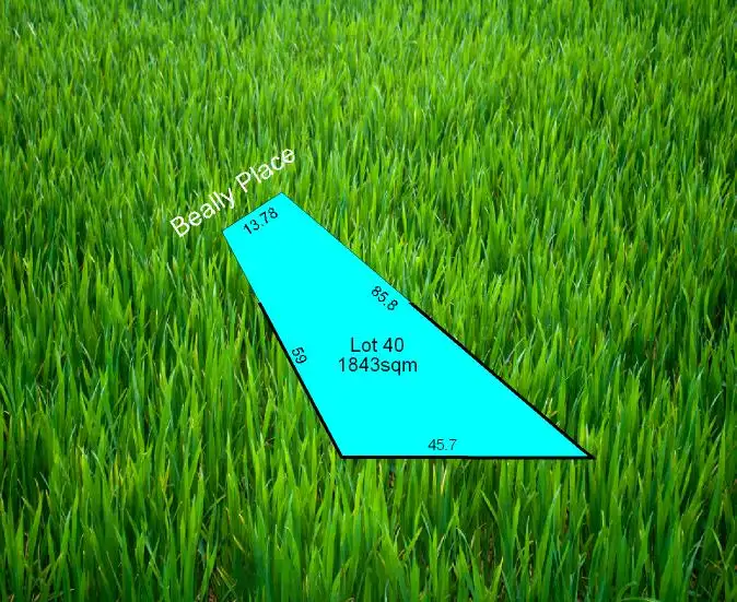 Main view of Homely land listing, Lot 40 Beally Place, Meadows SA 5201