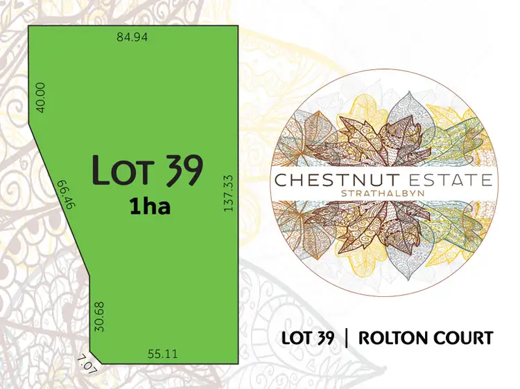 Main view of Homely land listing, LOT 39 Rolton Court, Strathalbyn SA 5255