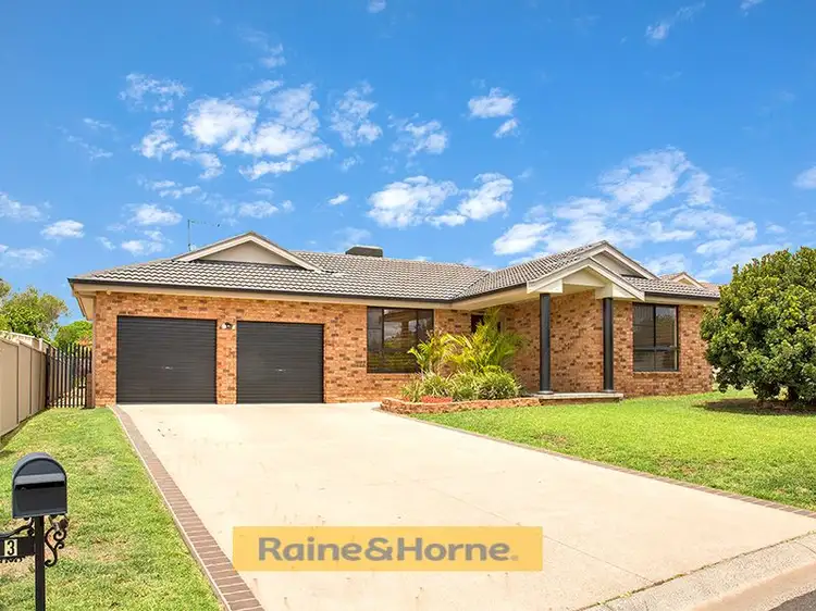 Main view of Homely house listing, 3 Milpara Crt, Tamworth NSW 2340
