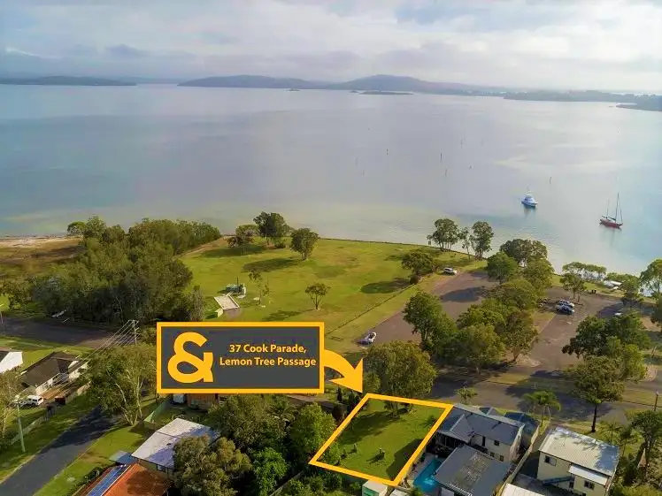 Main view of Homely land listing, 37 Cook Parade, Lemon Tree Passage NSW 2319