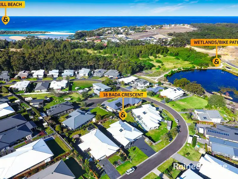 Main view of Homely house listing, 18 Bada Crescent, Burrill Lake NSW 2539