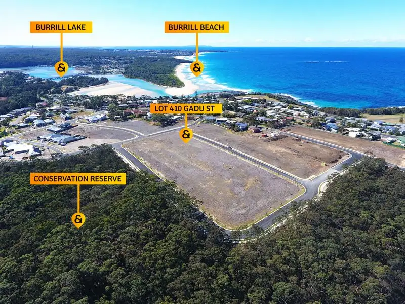 Main view of Homely land listing, Lot 410 Gadu Street Seaside Stage 4, Dolphin Point NSW 2539