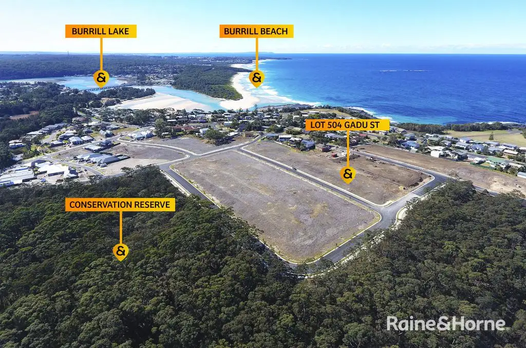 Main view of Homely land listing, 19 (Lot 504) Gadu Street Seaside Stage 5, Dolphin Point NSW 2539