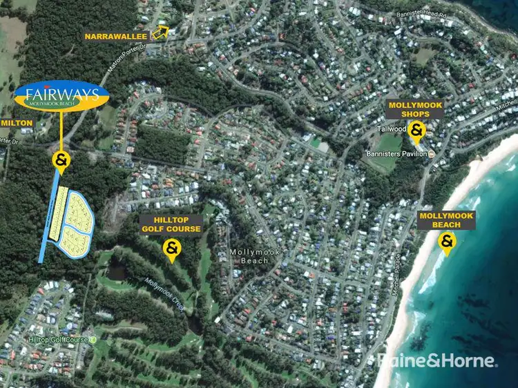 Fourth view of Homely land listing, Lot 27 Brookwater Crescent - Fairways, Mollymook Beach NSW 2539