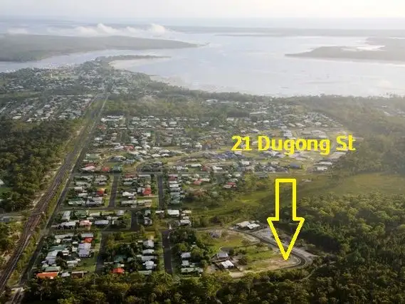 Main view of Homely land listing, 21 Dugong Street, Tin Can Bay QLD 4580