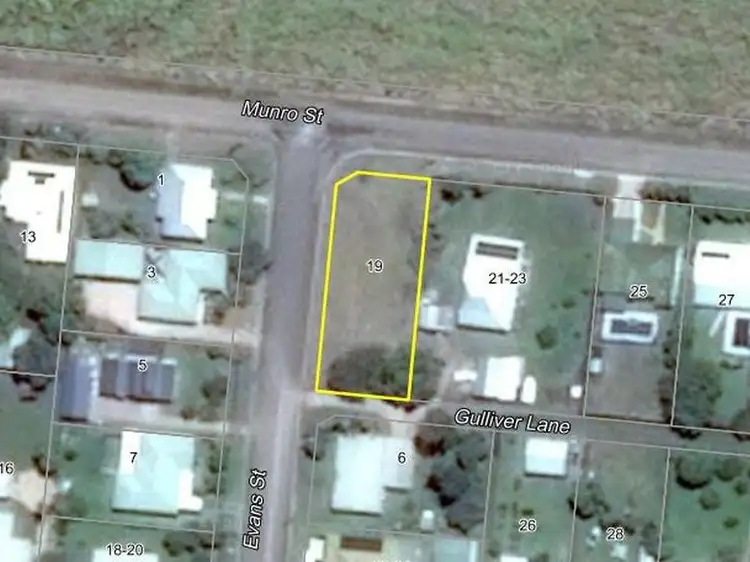 Main view of Homely land listing, 19 Munro Street, Brandon QLD 4808