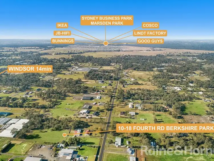 10-18 FOURTH ROAD, Berkshire Park NSW 2765