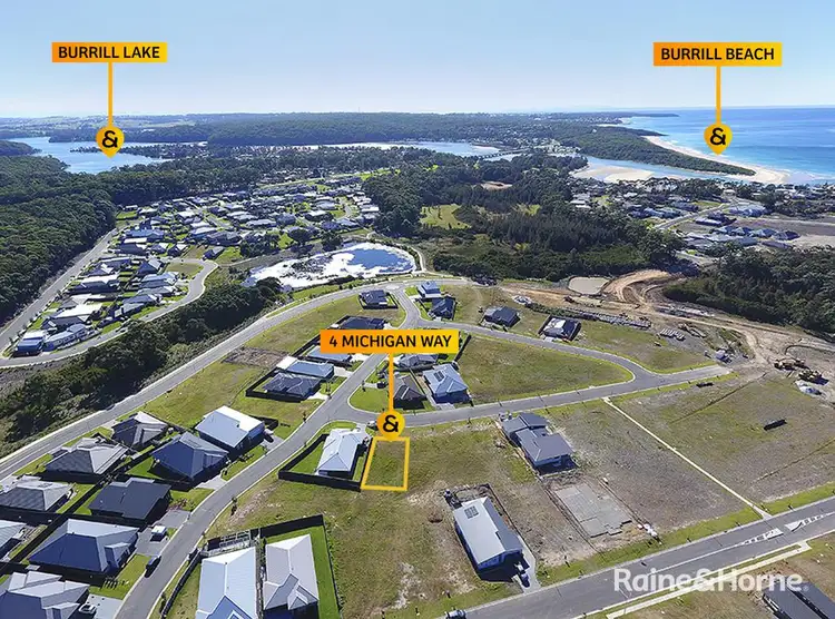 Fourth view of Homely land listing, 4 (Lot 404) Michigan Way, Burrill Lake NSW 2539