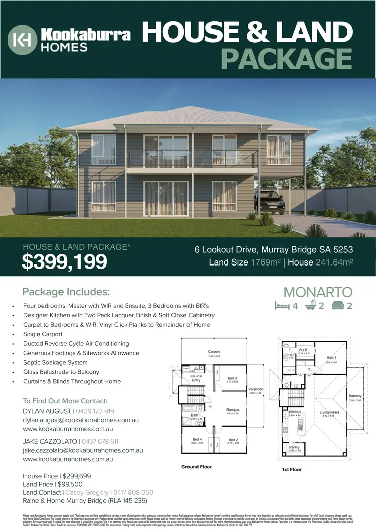 Third view of Homely land listing, 6 Lookout Dr, Murray Bridge SA 5253