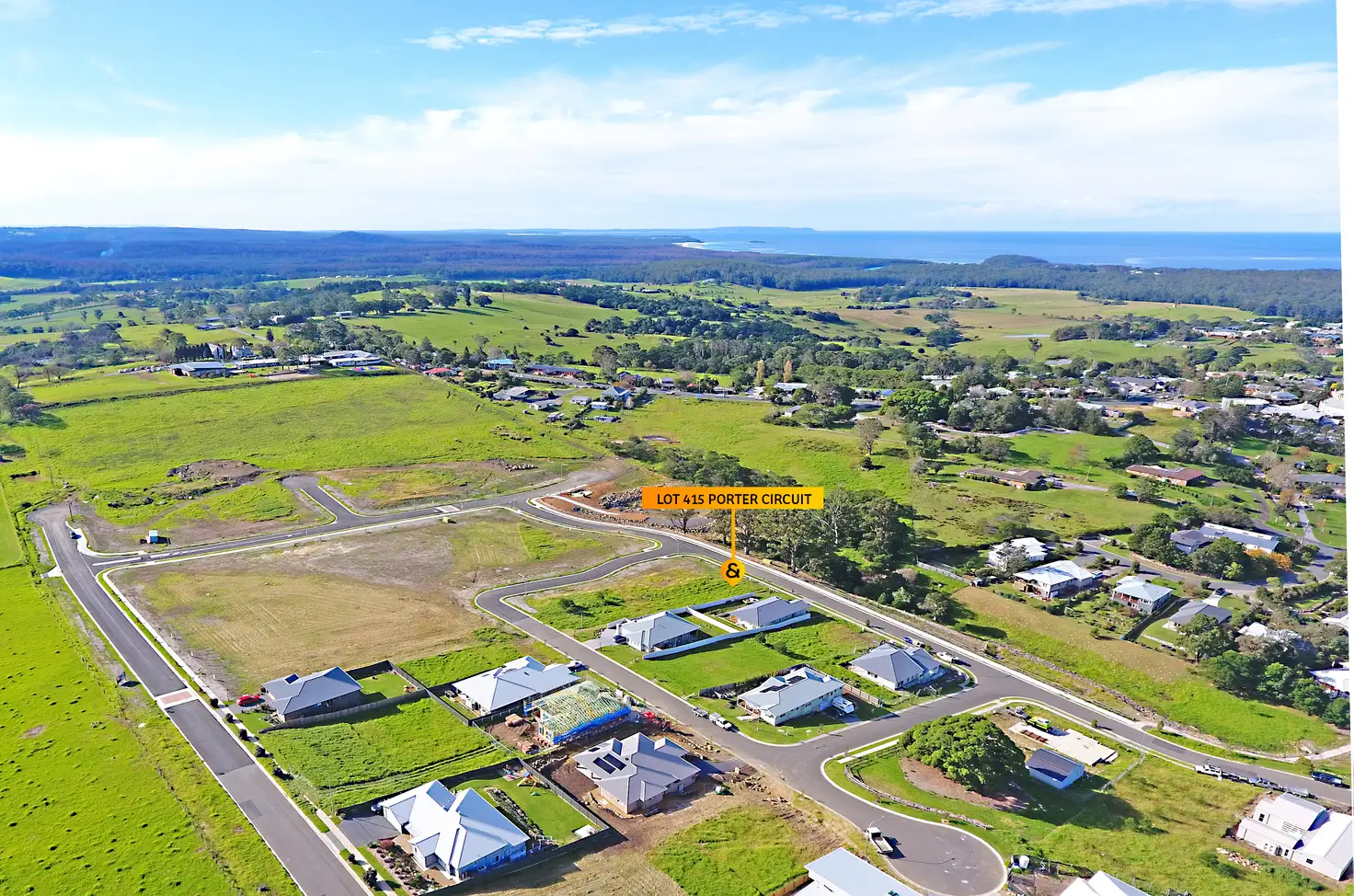 Main view of Homely land listing, Lot 415 Porter Circuit, Milton NSW 2538