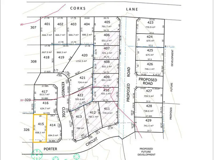 Fifth view of Homely land listing, Lot 415 Porter Circuit, Milton NSW 2538