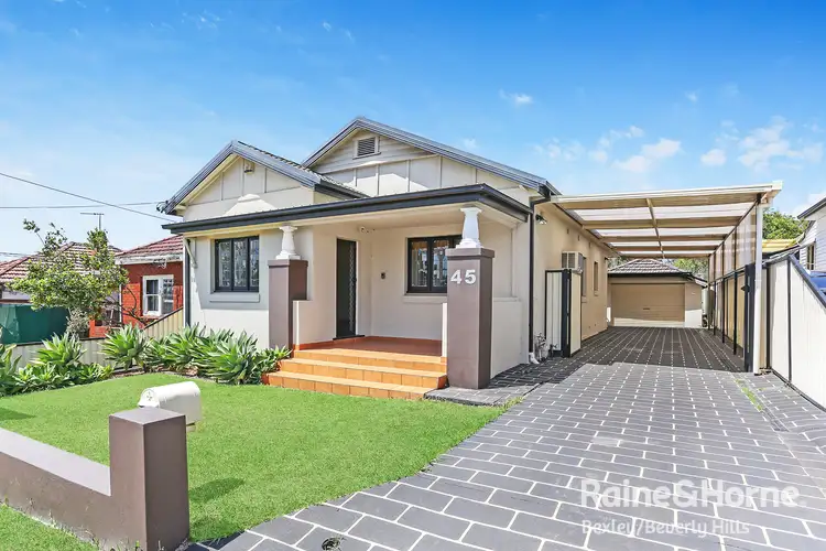 Main view of Homely house listing, 45 Stoney Creek Road, Beverly Hills NSW 2209