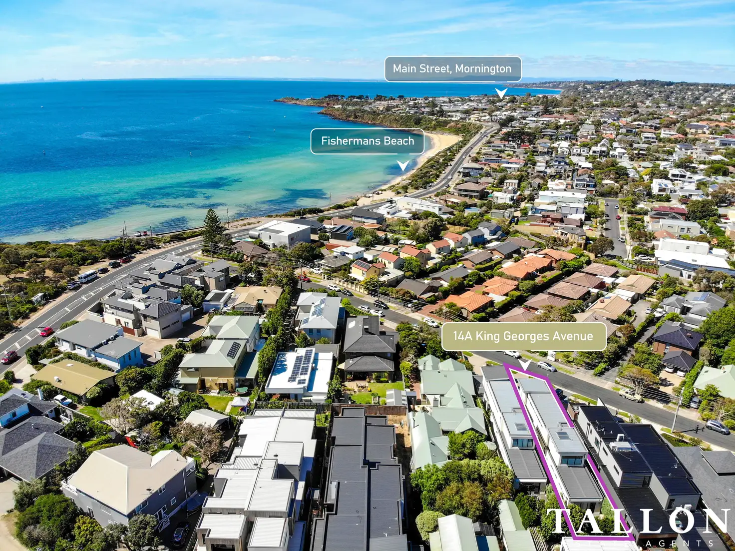 Main view of Homely house listing, 14A King Georges Avenue, Mornington VIC 3931