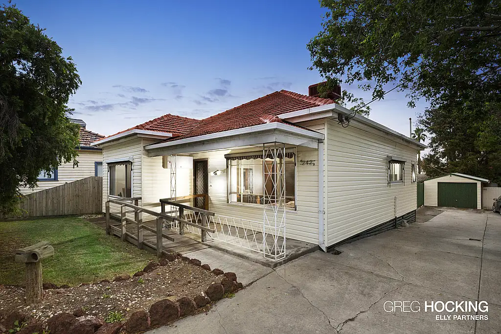 Main view of Homely house listing, 242 Douglas Parade, Newport VIC 3015