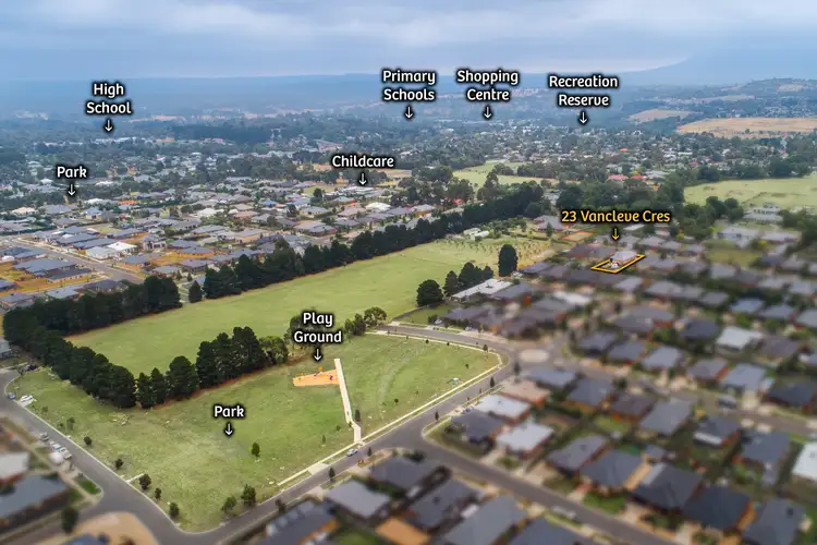 Second view of Homely house listing, 23 Vancleve Crescent, Gisborne VIC 3437
