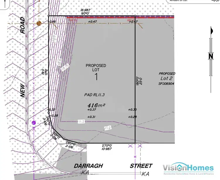 Main view of Homely land listing, Lot 1 Darragh St, Bracken Ridge QLD 4017