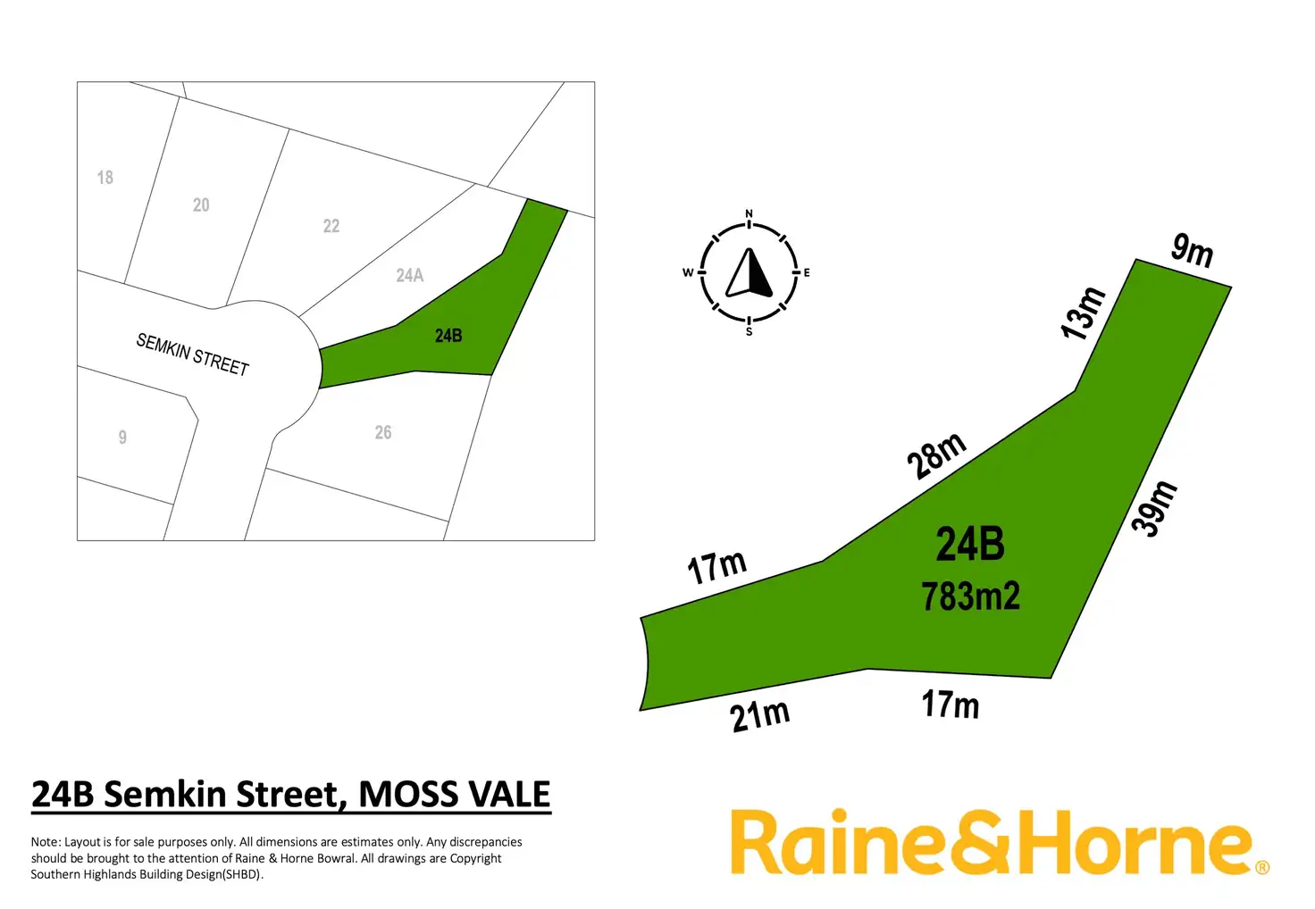 Main view of Homely land listing, 24B Semkin Street, Moss Vale NSW 2577