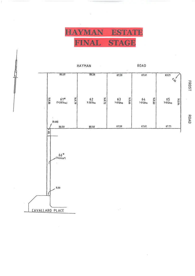 LOT 63 Hayman Road, Lewiston SA 5501